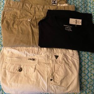 Men’s Shorts 32w w/bonus tshirt NEW